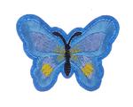 Záplata nažehlovací motýl 70x52 mm