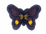 Záplata nažehlovací motýl 70x52 mm