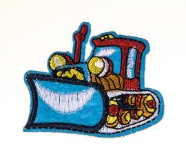 Záplata nažehlovací buldozer 60x45mm