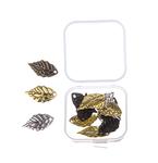 Přívěšek list 19x10 mm/15ks  MIX