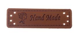 Nášivka  HAND MADE žena 50x15mm