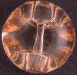 Knoflík 12 mm průhledný GLAMOUR